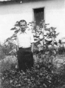 הרצל קווה במחנה פרמאנטי באיטליה. "